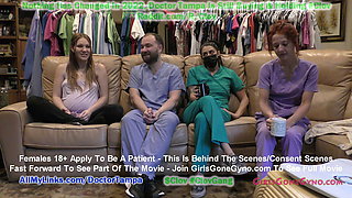 VERY Pregnant Nova Maverick Gets Gyno Exam From Doctor Tampa During Yearly Covid Check At GirlsGoneGyno Medfet Clinic!