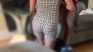 Pretty Pregnant Chick Sucked My Dick While Her Boyfriend Waited on Her