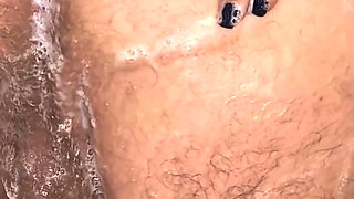 Bisexual Homemade Sex with Wife. Double Dildo. Wife Shaves Husband. Full Scene. Ep 30031