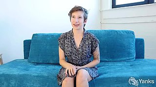 Calliope’s Best Orgasms – Hairy Teen Solo Fingering in HD