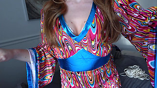 Stella Elle's Groovy '60s Jerk off Instruction 4K POV Seduction Awaits!