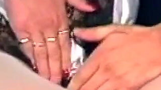 Horny MILF Spread Wide and Fingered to Dripping Ecstasy