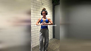Buff 18yo Double Squirt Gym Leak