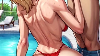 Hentai anime - My friend is sad and I give him the ass to fuck me and feel better