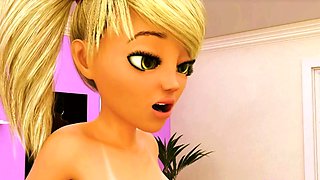 FUTA on FUTA MILF Family Sex Animation