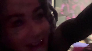 Secret Cam Catches Inked Slut's Tease Before Brutal Anal Destruction & ATM