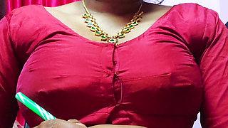 Horny Aunty Seduced Her Boyfriend with Her Boobs