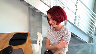 Dyked- Tiny Teen Dominated by Busty Sara Jay