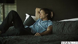 Reverse cowgirl dirt with innocent Jean Val Jean and Kylie Page from Vixen