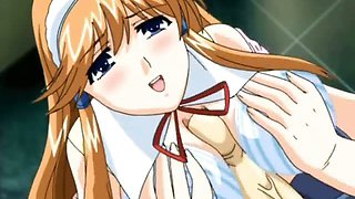 Hentai babe gets her pussy fingered