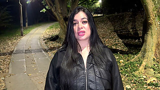 We Almost Got Caught! Stranger Fucks Me in the Street