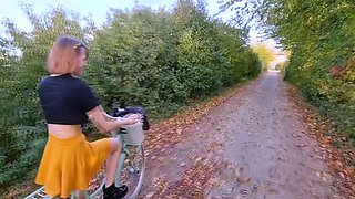 BettDuett - UNCUT - Fahrrad Fick Tour mit meiner Freundin