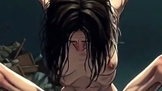 Dirty Woman Covered in Trash in Bondage - Extremely Horny & Desperate