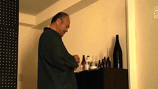 Japanese MILF Does Bondage With Stepdaddy.