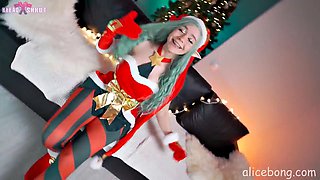 Hentai Cosplay Alice Bongs Big Ass Stuffed with Cum