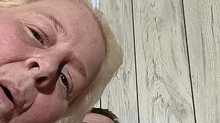Swallowing His Cum Deepthroating Whore Wants More More More