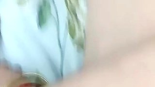 Amateur asian masturbates