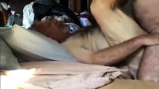 Bareback Daddy Gets Fucked Hard