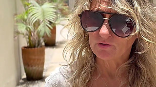 Beach Babe Pisses on My Cock and Blows Me Hard!