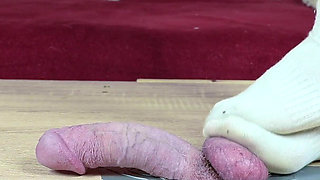 Cockbox CBT and Cock Trampling in Dirty Socks, Femdom Jozi Trample