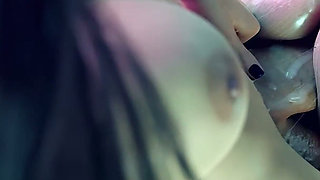 Meredith Stout - Cyberpunk Futanari Titfuck & Anal Creampie (3d Animation)