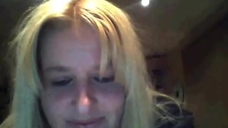 Caught son flashing on webcam