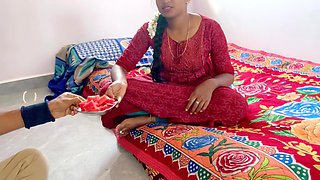 Housewife Bhabhi Sex with Landlord for Her Debt