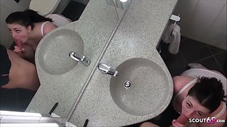 German Step Sister Seduce To Fuck In Bathroom Bei Brother