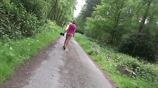 Lady in the forest 3