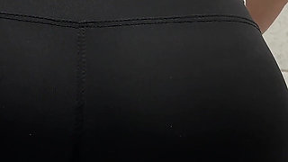 Fart Sound Test Gone Wild: Different Surfaces Naked Leggings