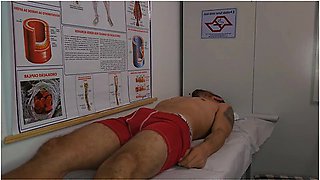 Nurse Gets Excited By Patients Erection