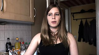 Gorgeous Vanda Angel gets nailed in the office