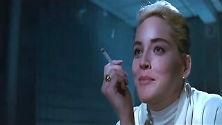 Sharon Stone -  Basic Instinct (Upskirt)