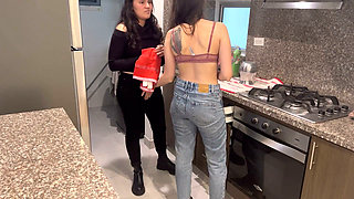 Lesbians cumming in their panties Lesbians cumming in their panties