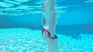Playing in and by the Swimming Pool