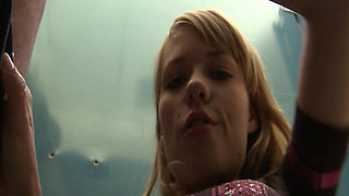Outdoor Fucks Scene-4_slim, Busty Blonde Having Sex on the Rooftop and in Her Friend's Car