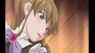 Horny maid listens to her master and obeys his orders