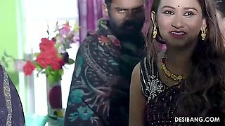 Desi Wife Takes Hard Pounding From Husband While Giving Blowjob – Full DesiBang POV