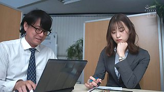Japanese lady stays in the same room with her friend and gets creampie fucked