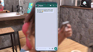 Naughty Chat at Cafe - Naughty Neighbors - E05 Special