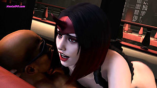 Skarlet MILF Get Fucked With Monster Zack