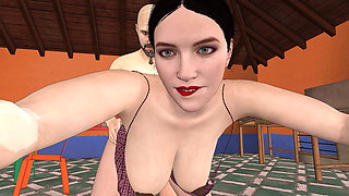 Desi beautiful widow sister in law had sex with the borrower the lender fucked her hard brother in law saw it