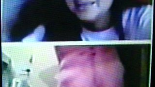 2 brunette College girls delighted by my bare ass (+ sound )