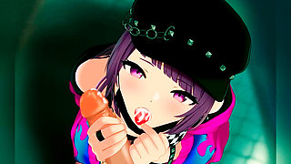 A couple of minutes of anime fun amateur hentai