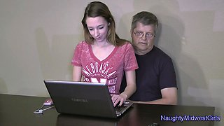 Lola Hunter - Babysitter Breeding Table Fantasy