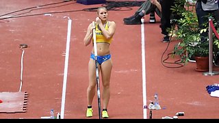 Gorgeous female sport