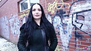 German Scout Public Pickup: Huge Ass Tattoo Model Mandy Heart Gets Hardcore Casting Fuck in Doggystyle