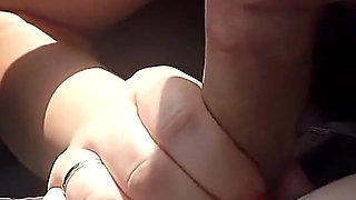 Stepsis with Deep Blowjob to He Drive Her Home