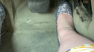 Pedal Pumping in 5 in Heels