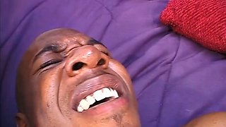 Black Guy Pounds Sexy Blonde Milf Angela Crystal